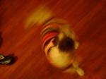 She's a blur!